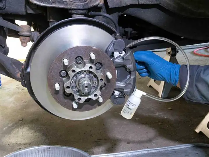A brake fluid flush is taking all of the old dirty brake fluid out of your system and replaces it with fresh clean fluid