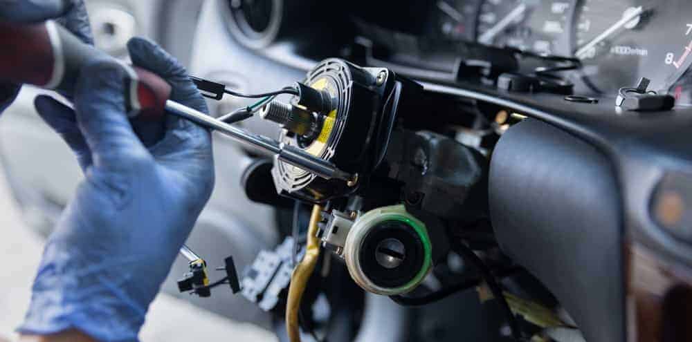 エアバッグクロックスプリング修理