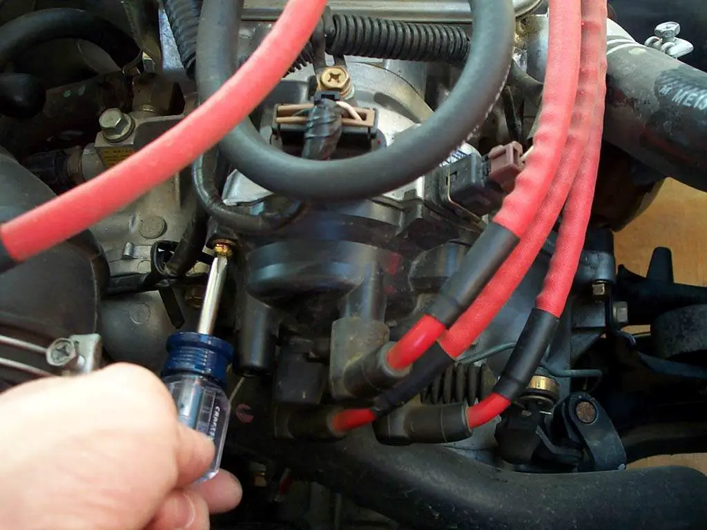 retirer le rotor du distributeur