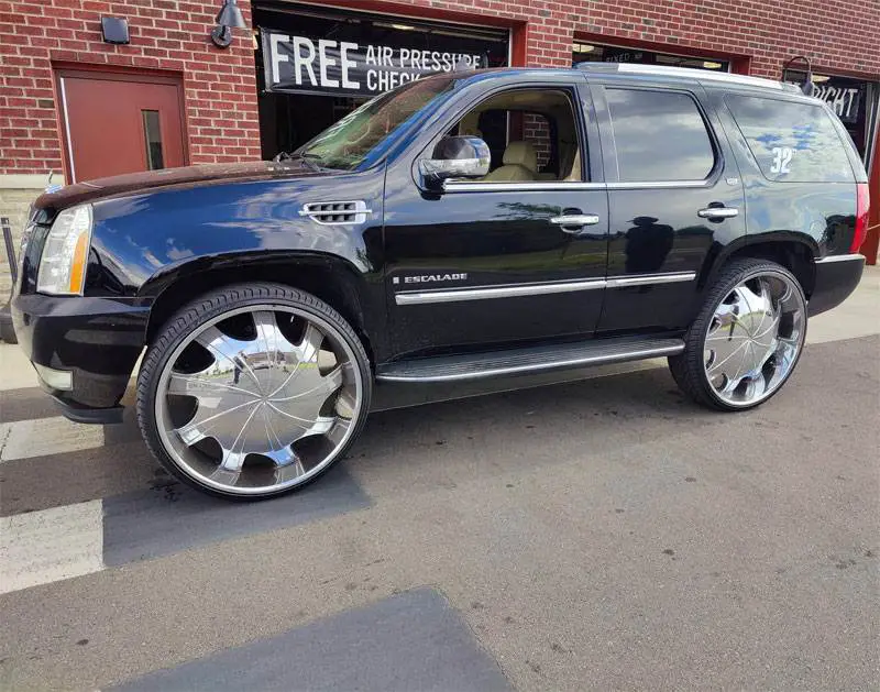 llantas cromadas sobredimensionadas