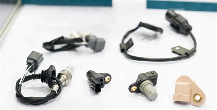Sensores del motor de un coche