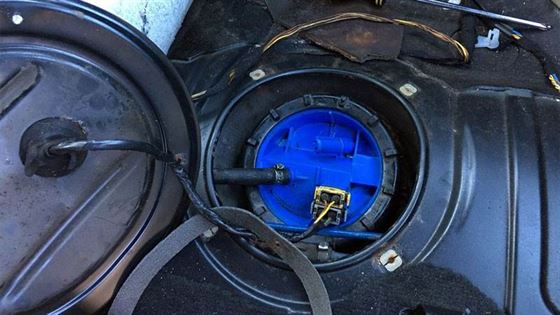 Defekte Kraftstoffpumpe