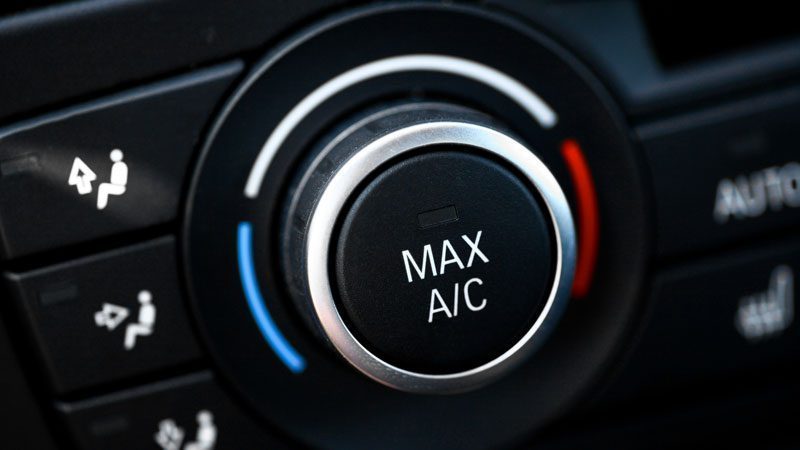 Bedienung der Klimaanlage im Auto