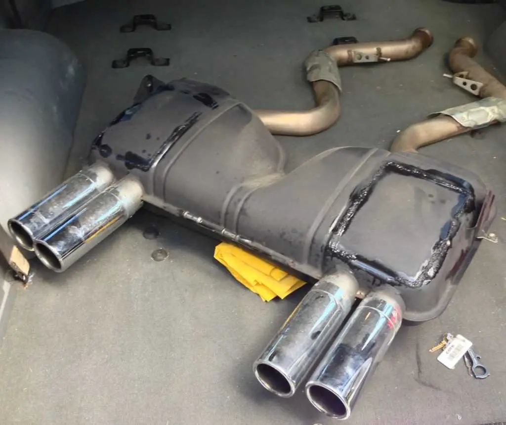 排気システムの改造