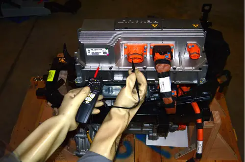 Verificación de ausencia de tensión - paso 1