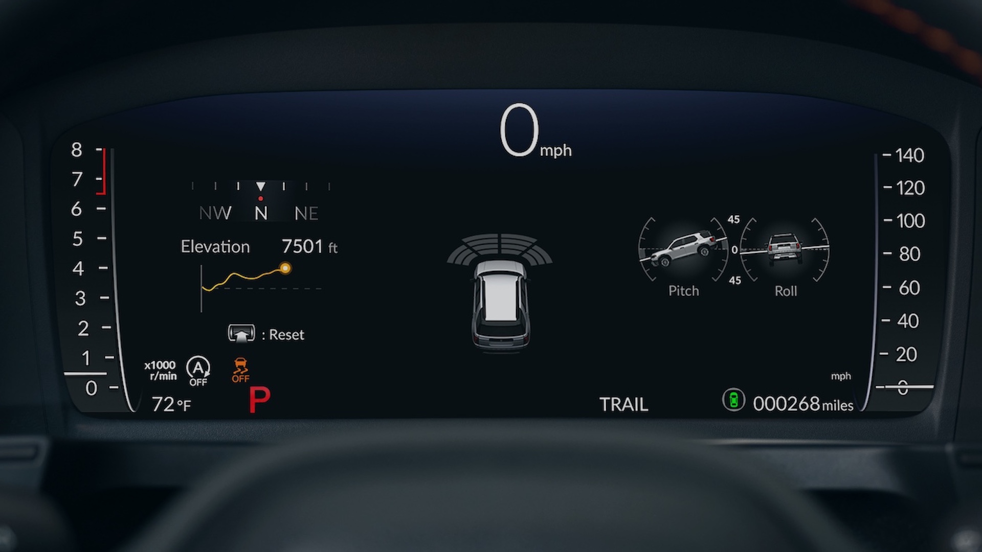 Honda Passport TrailSport 2026 Heckansicht