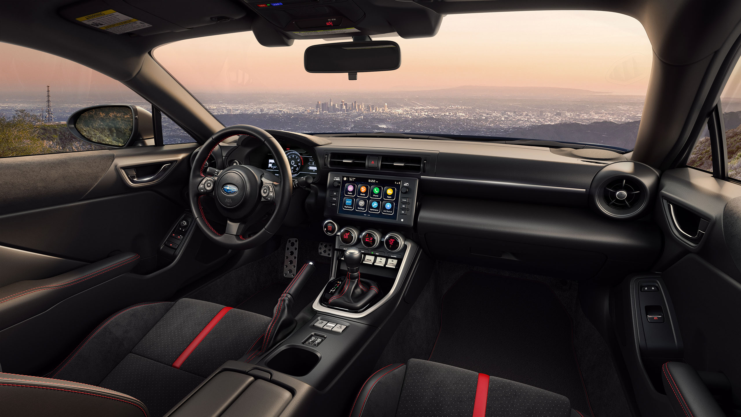 斯巴鲁BRZ内饰展示