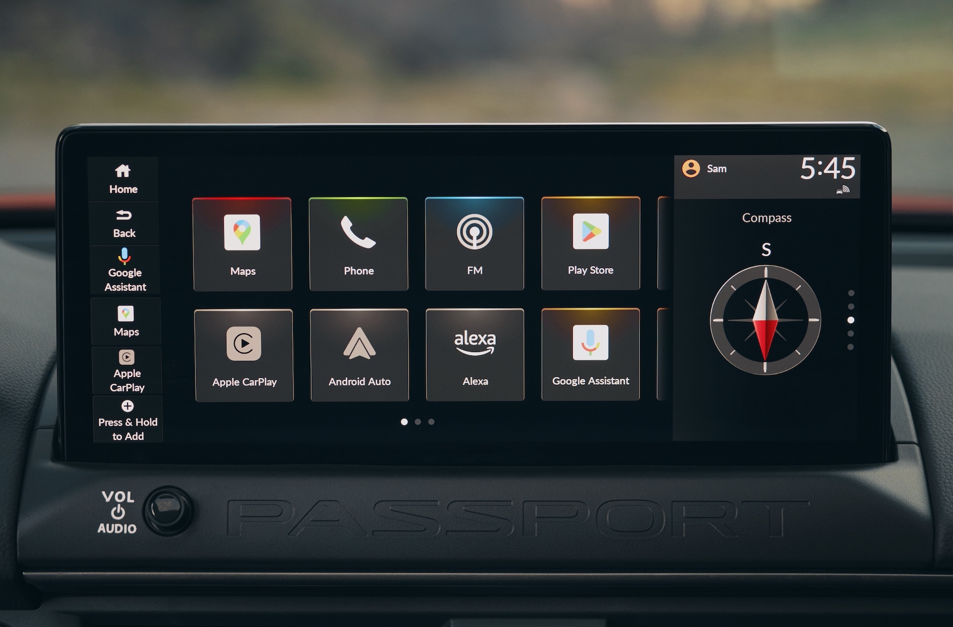 Honda Passport TrailSport 2026 Instrumententafel