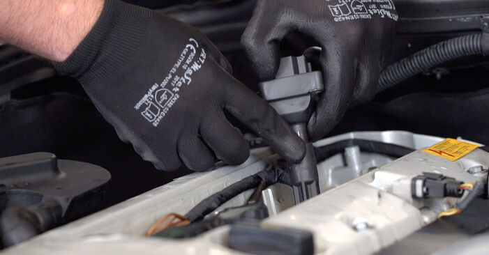 Установка катушек зажигания Mercedes