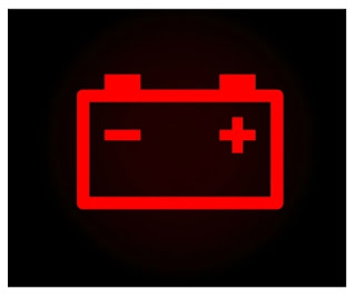 Лампа аккумулятора и генератора