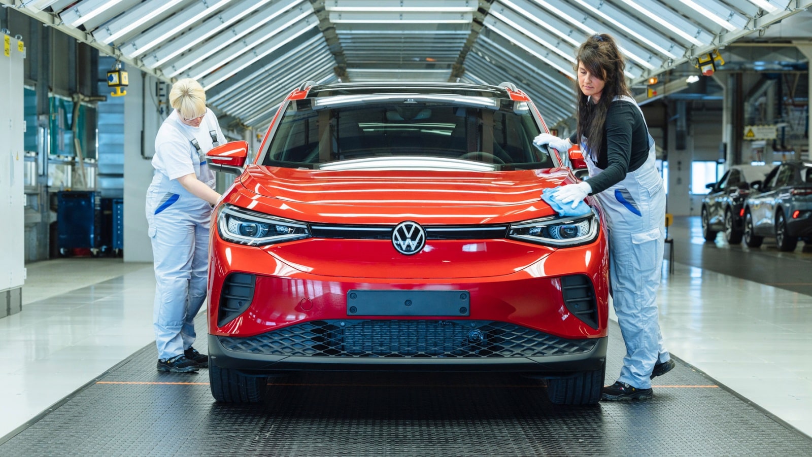 Volkswagen ID.4 im Werk Zwickau