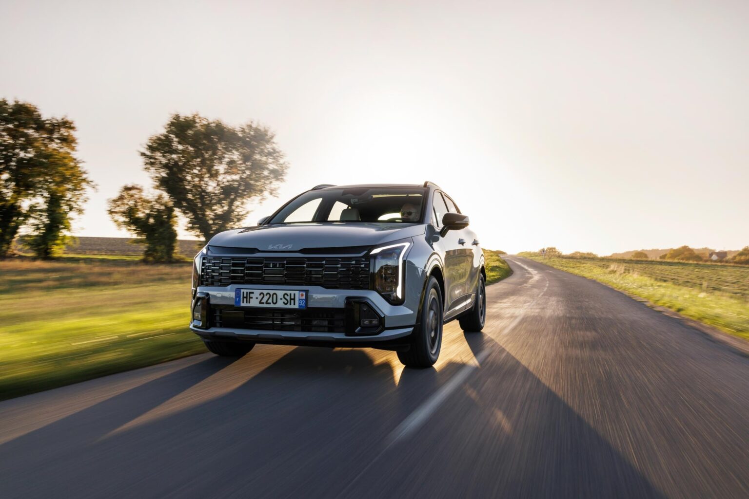 Kia Sportage Hybrid Modell 2025 Frontansicht