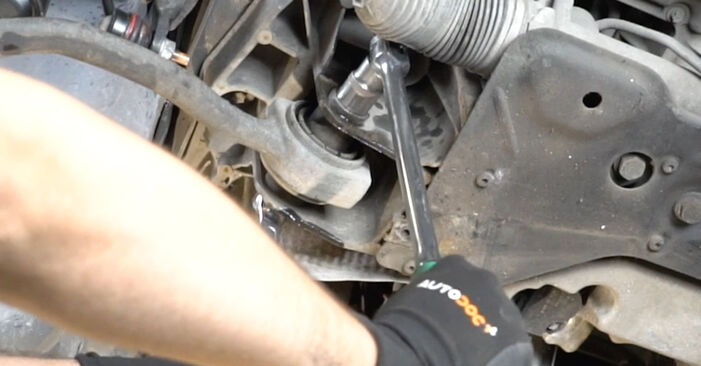 Changing the control arm on Mercedes W203 2000 won't be a problem if you follow this step-by-step illustrated guide