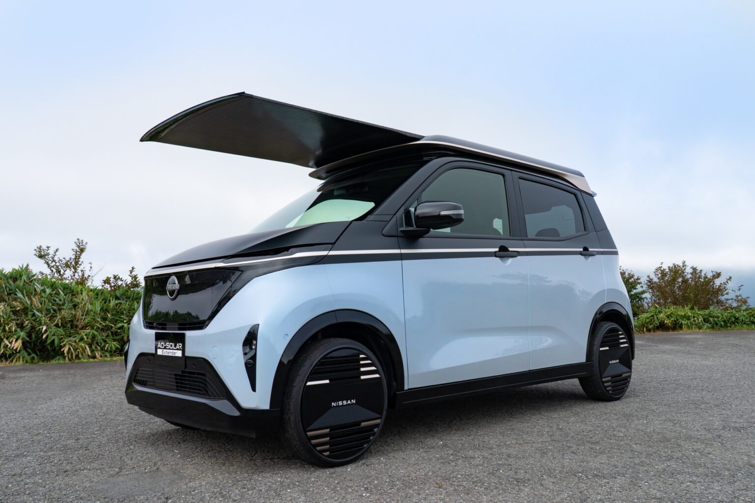 Toit solaire rétractable Nissan Sakura