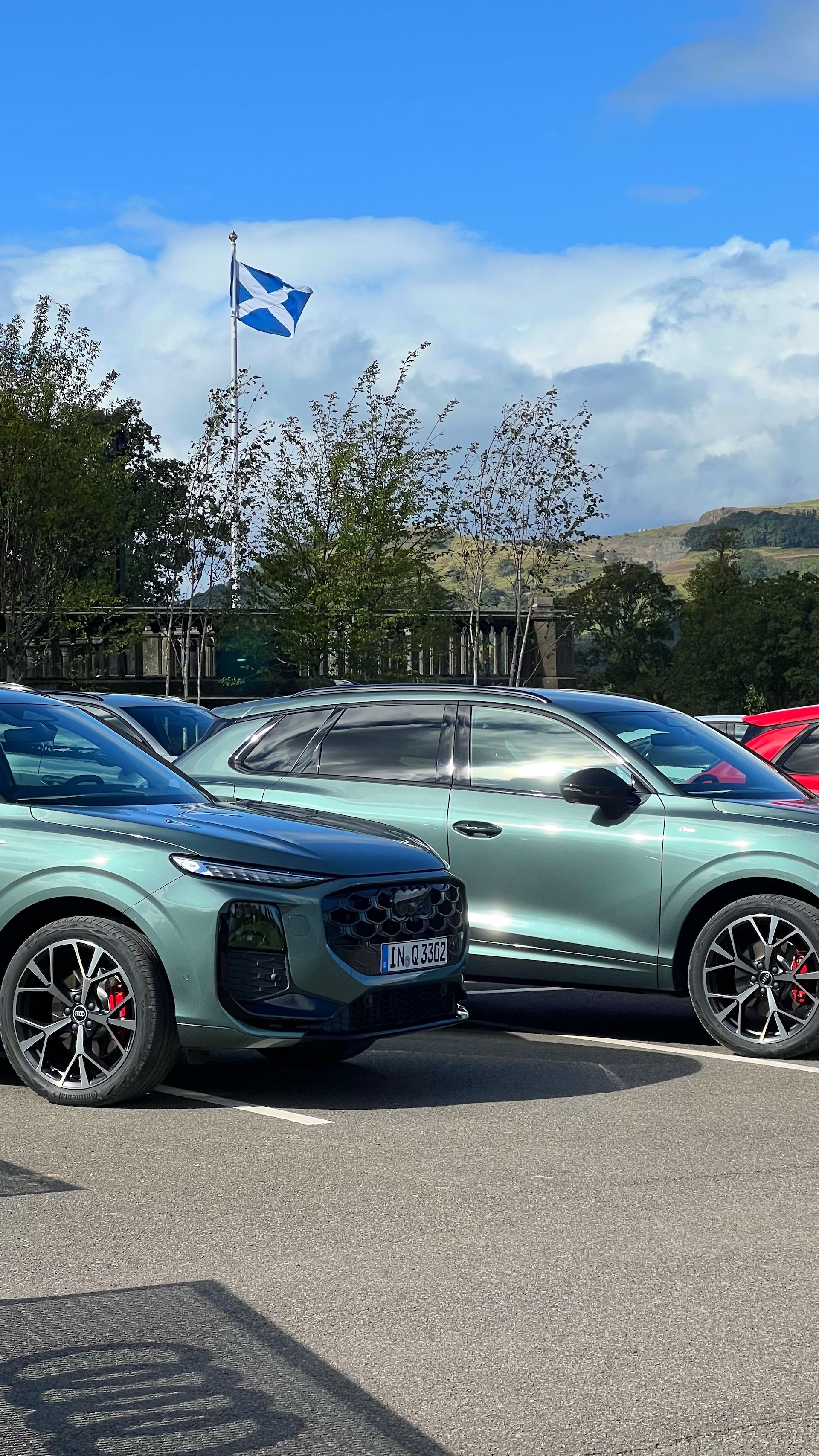 Audi Q3 Armaturenbrett und Display