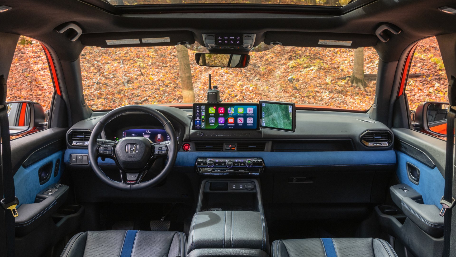 Honda Passport HRC concept interior.
