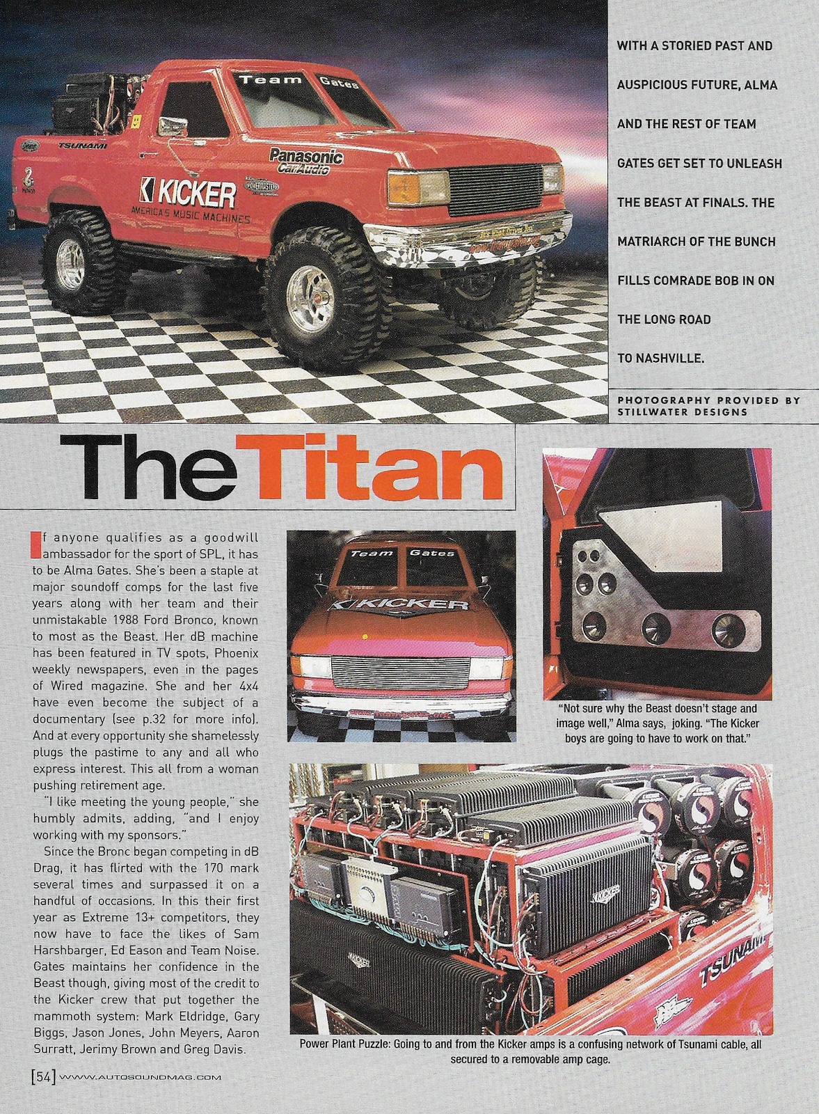 Ford Bronco magazine clipping