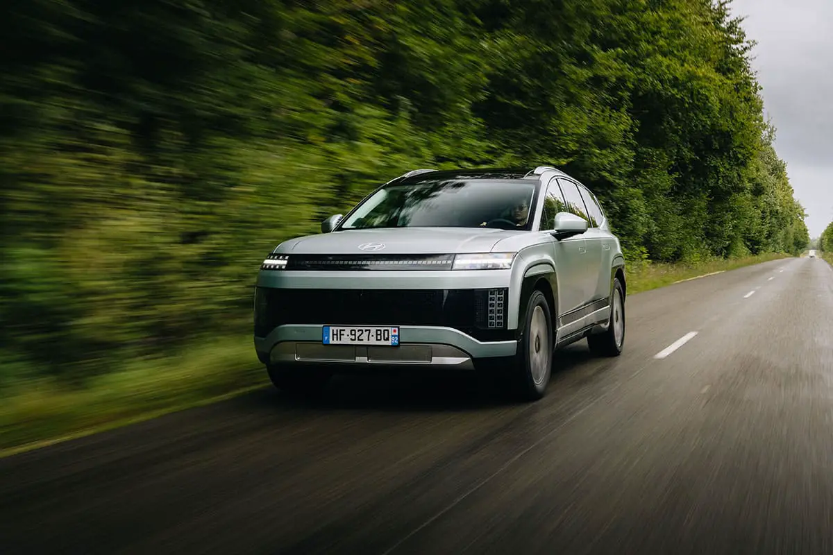 Hyundai Ioniq 9 HTRAC Testfahrt