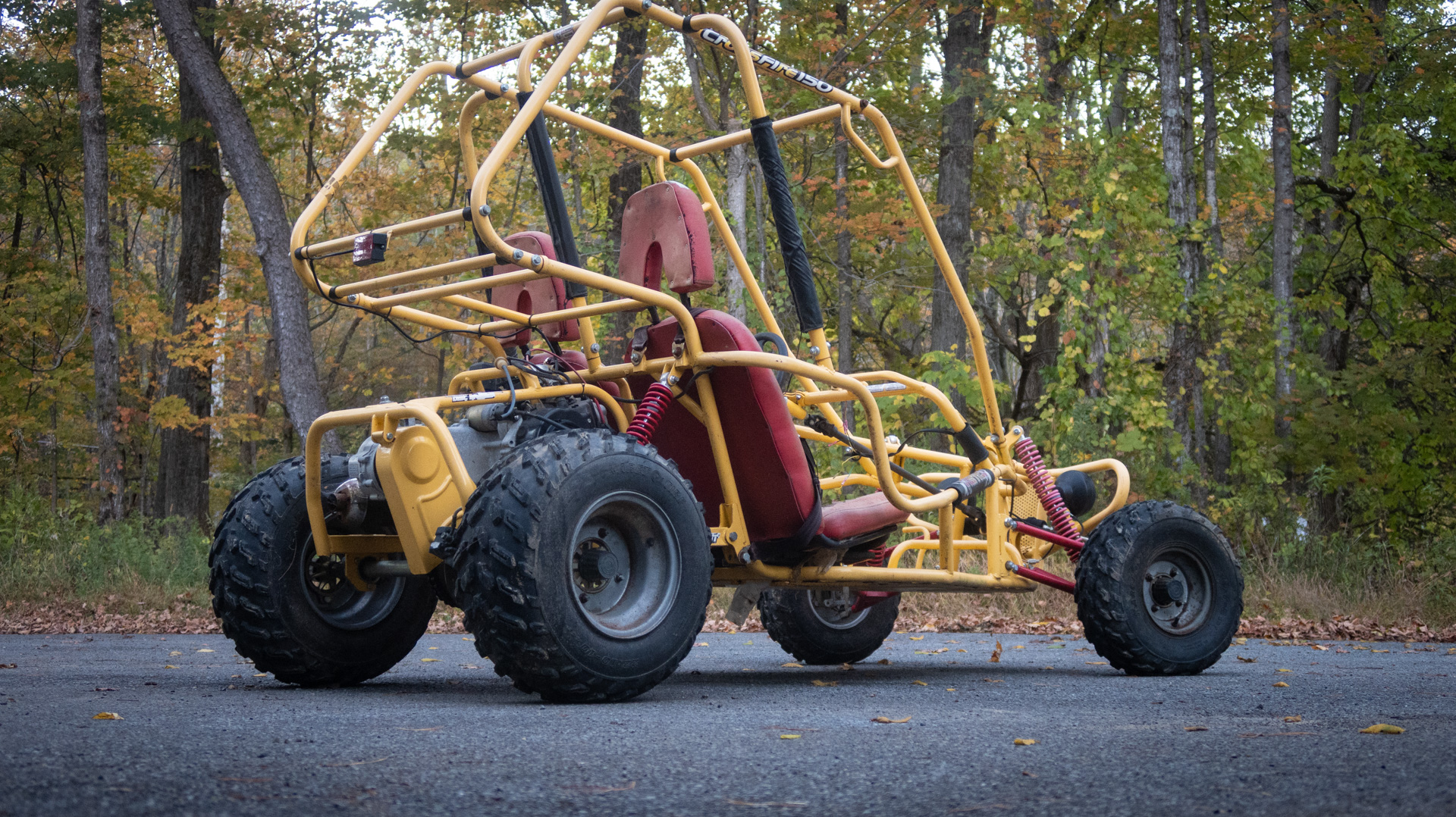 Tomberlin Crossfire 150 黄色卡丁车