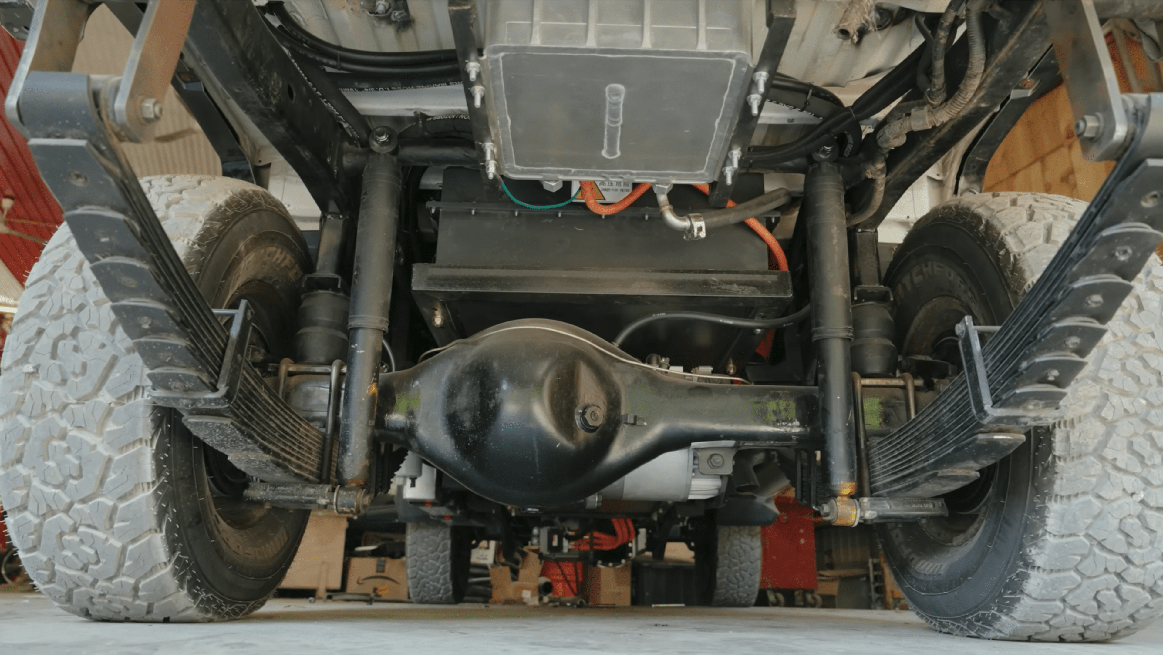 Edison Motors range-extended electric pickup prototype