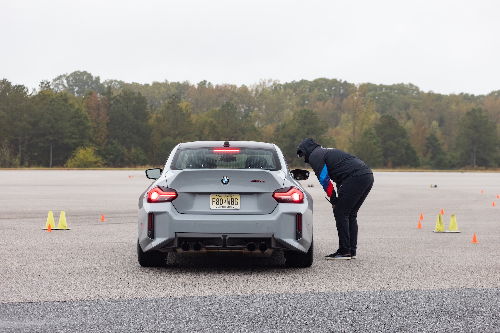 BMW M2 CS sur circuit