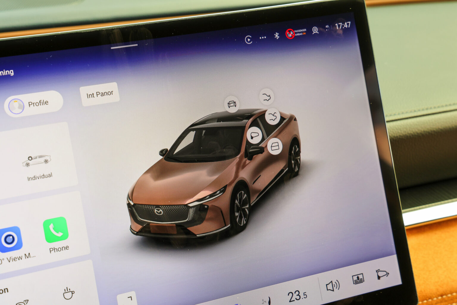 Performances de la Mazda 6e