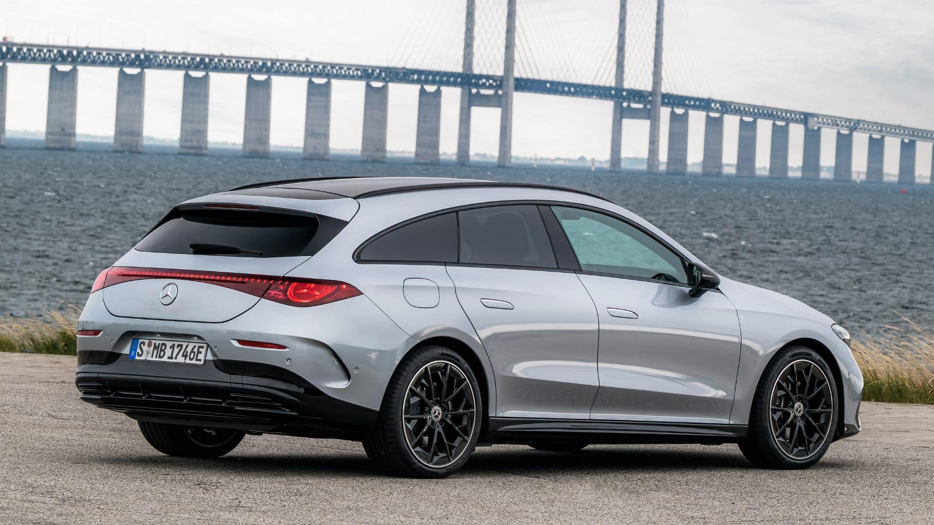 2025 Mercedes CLA Electric Shooting Brake in profile