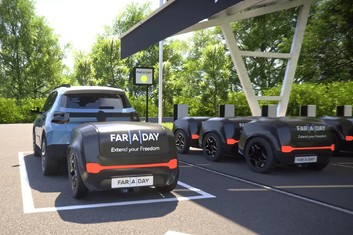 Range extending trailer for electric vehicles