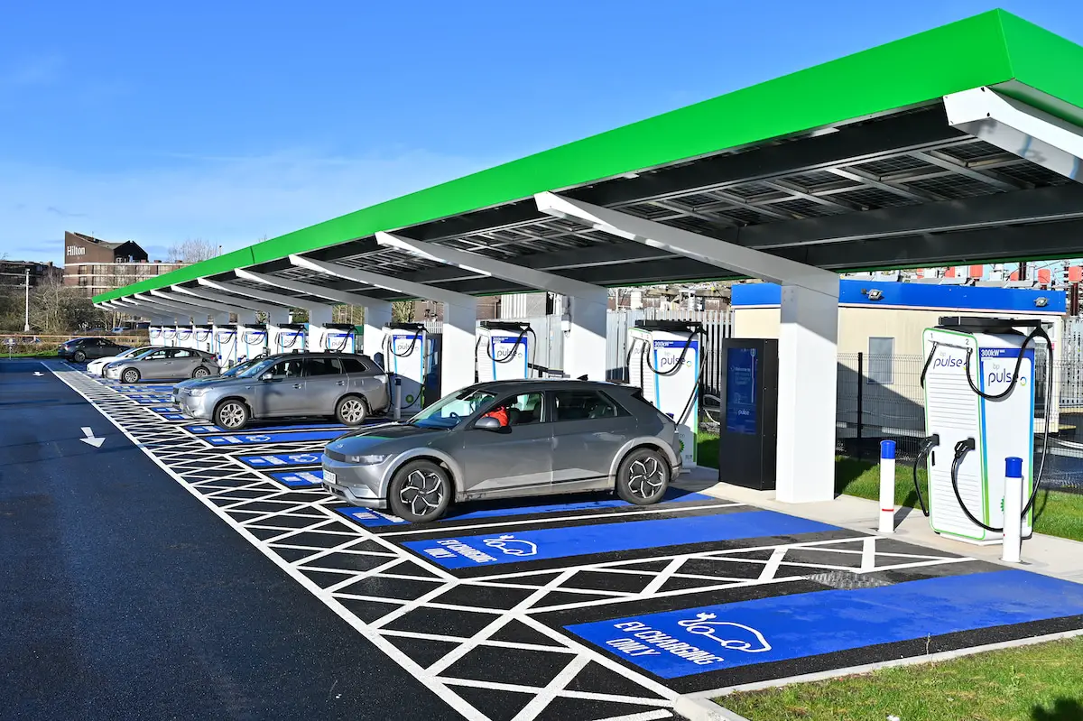 Station de recharge pour véhicule électrique au Royaume-Uni