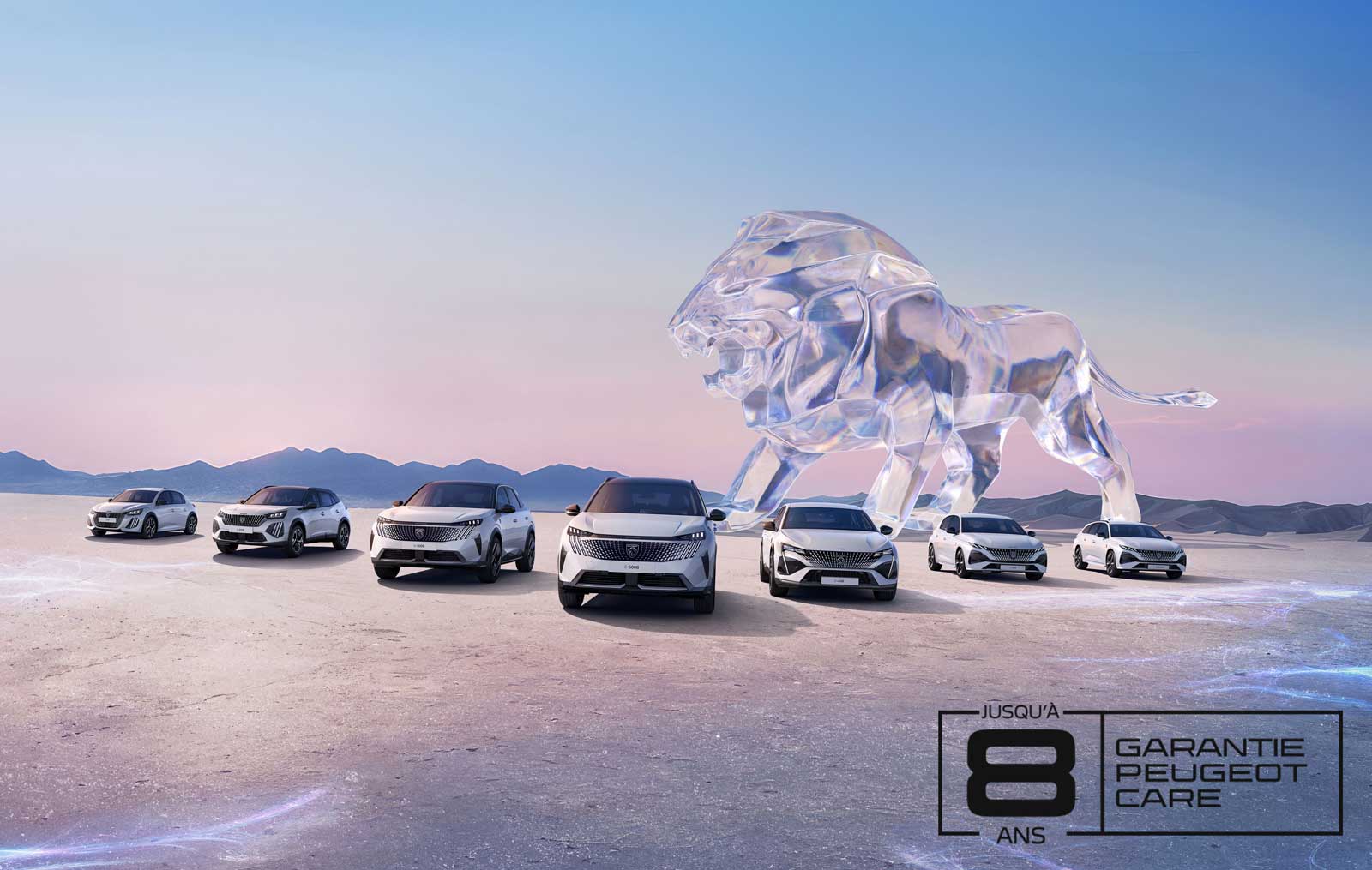 Véhicule Peugeot bénéficiant de la garantie étendue