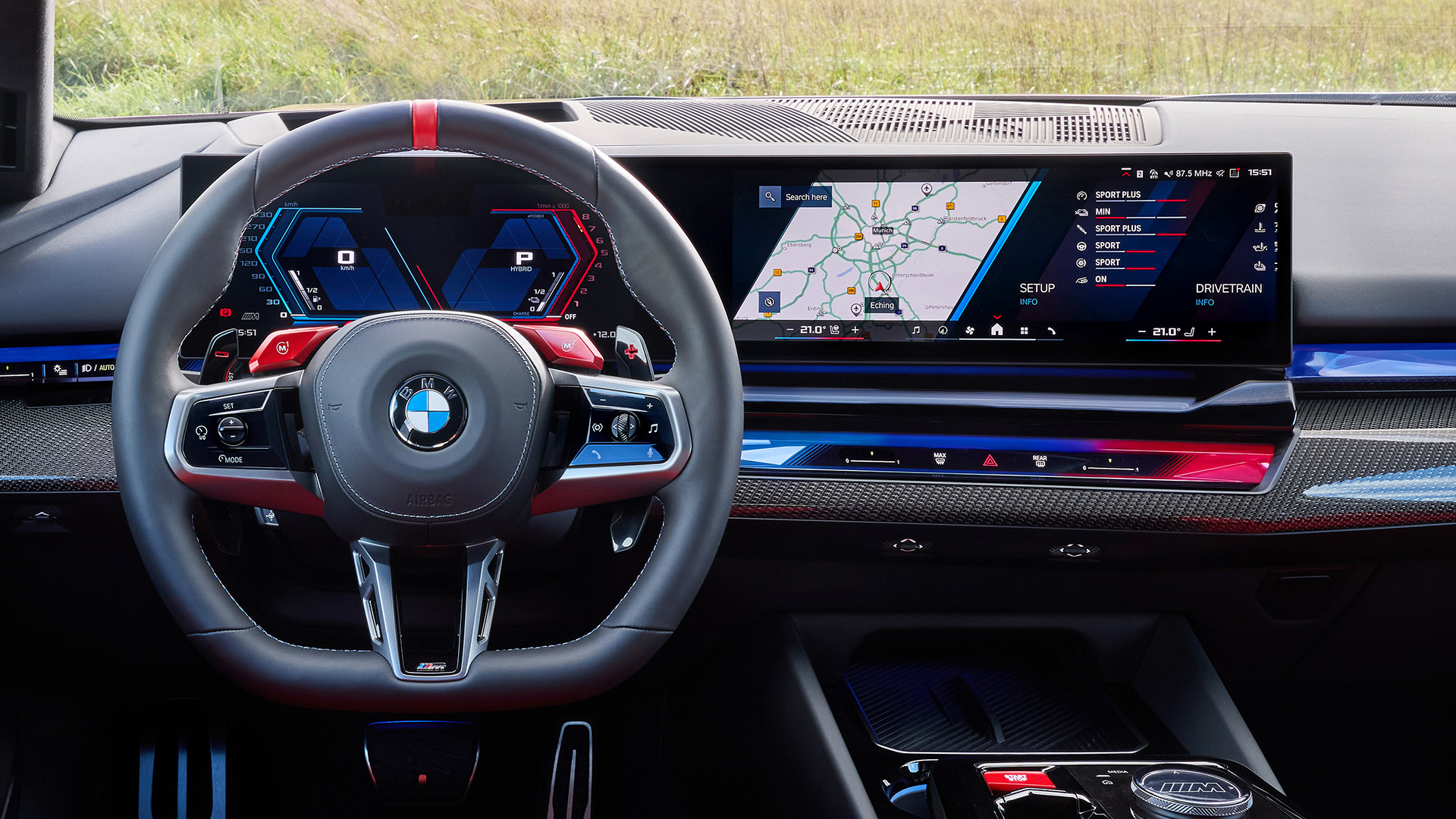 BMW M5 interior
