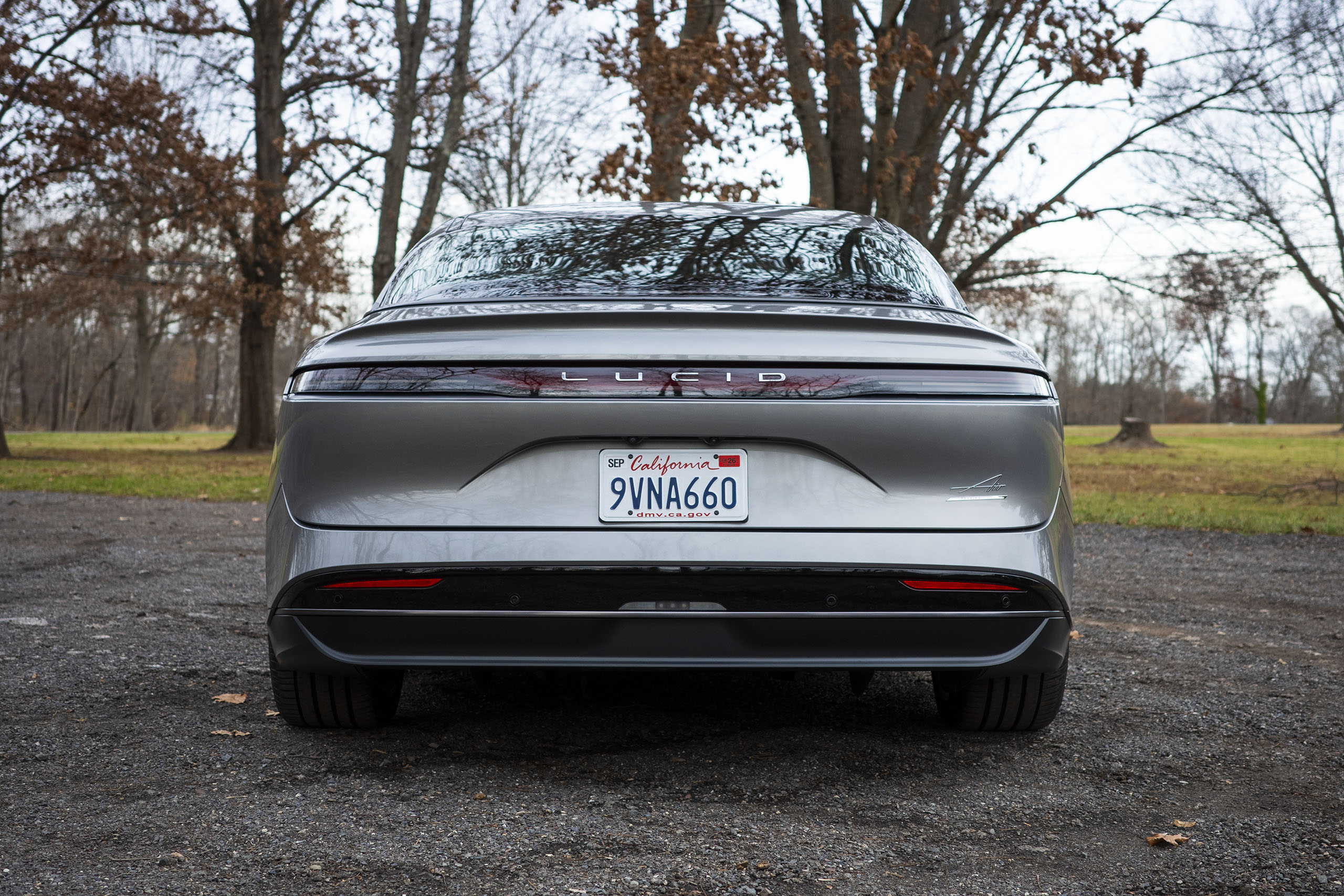 Profil aérodynamique de la Lucid Air Touring 2026