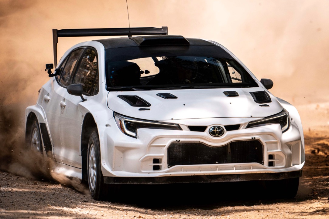 Toyota GR Corolla RC2 rally car