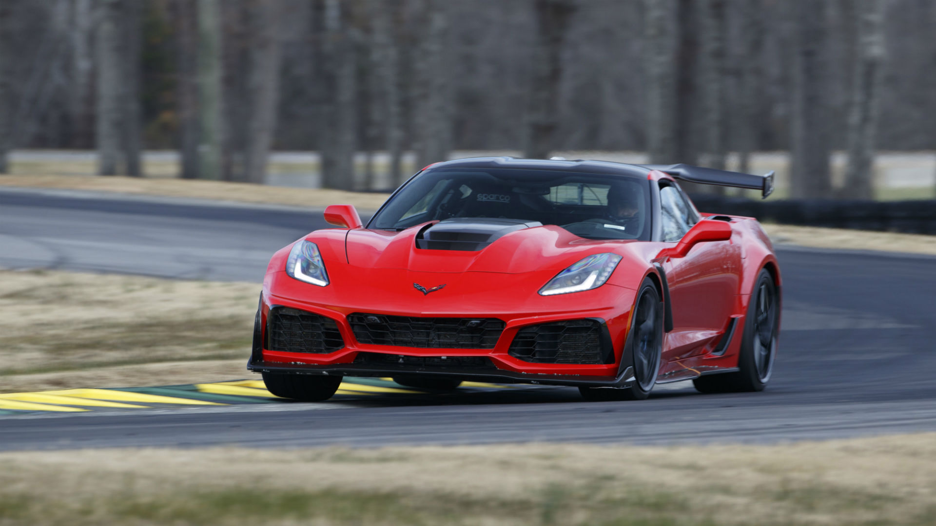 Chevrolet Corvette ZR1 sur le circuit de VIR