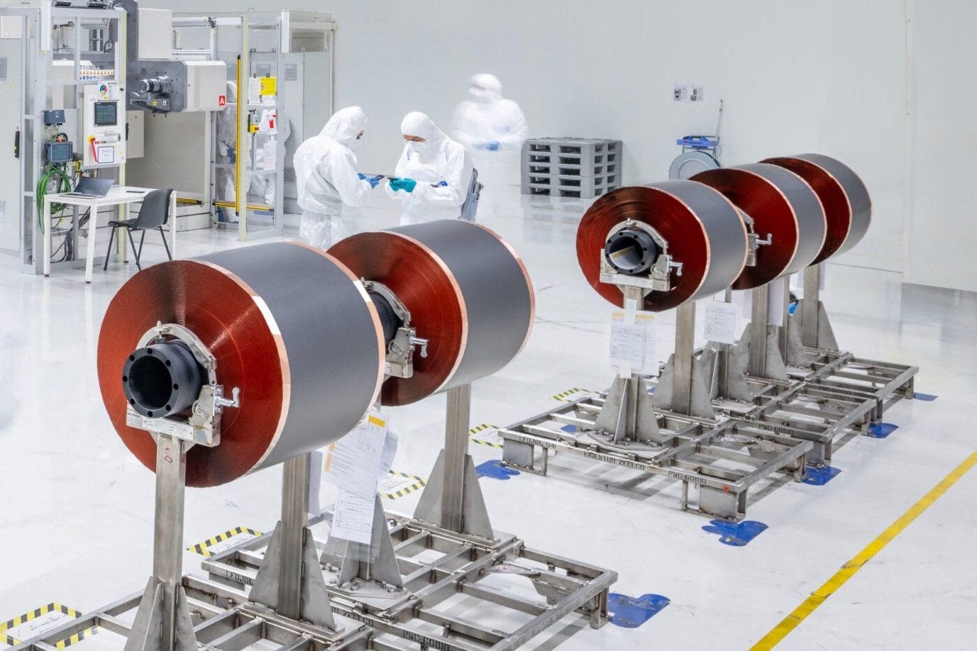 Ligne de production de cellules de batterie Volkswagen PowerCo à Salzgitter