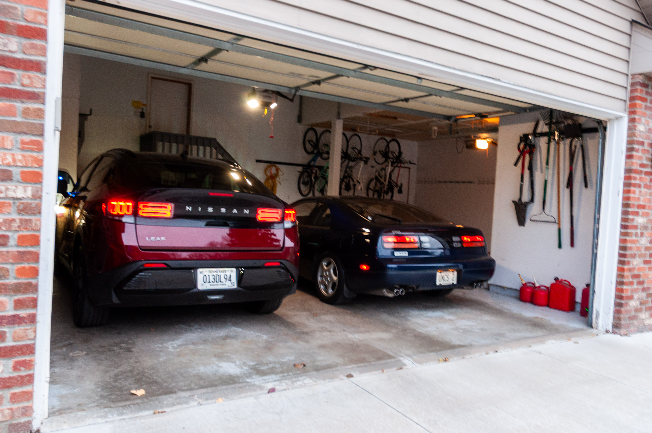 2026 Nissan Leaf and 1990 Nissan 300ZX