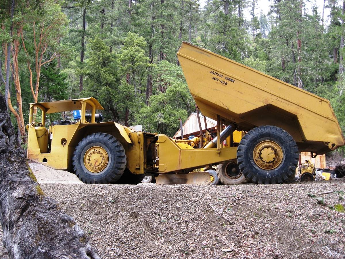 1960s Jarvis Clark articulating dump truck
