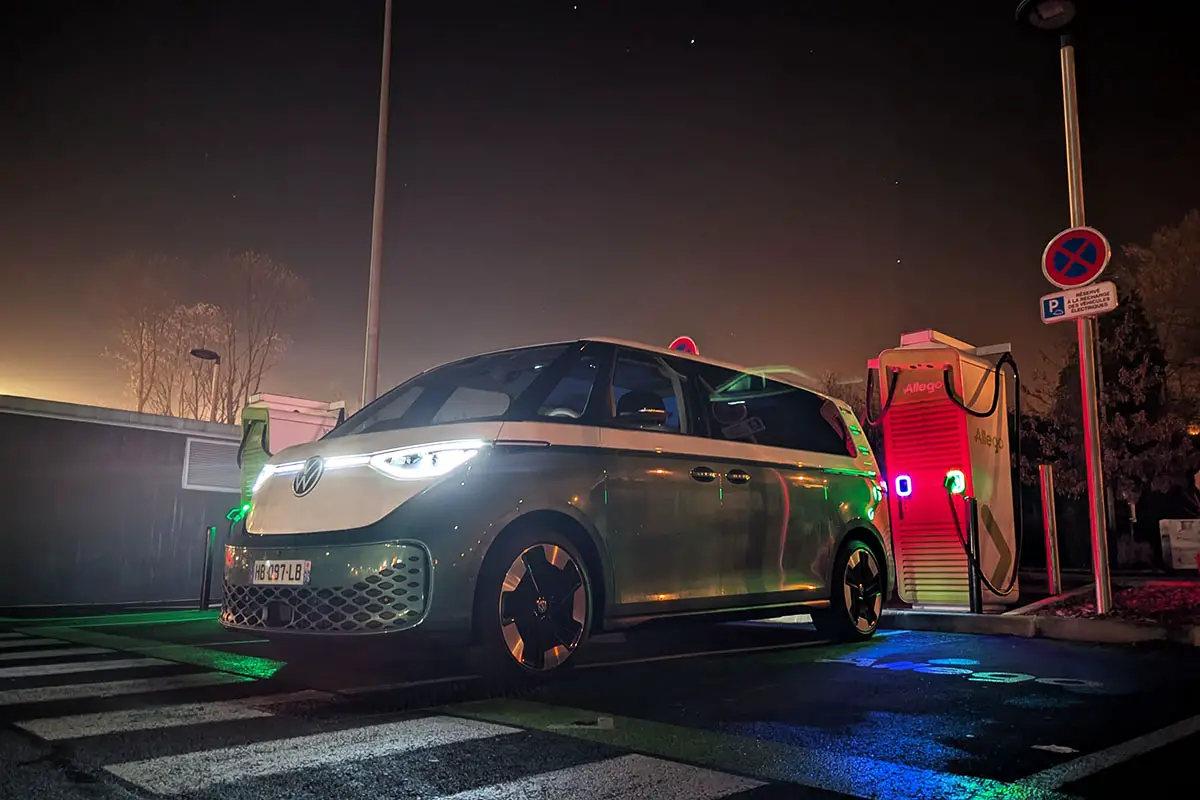 Préconditionnement de batterie sur une Volkswagen ID Buzz