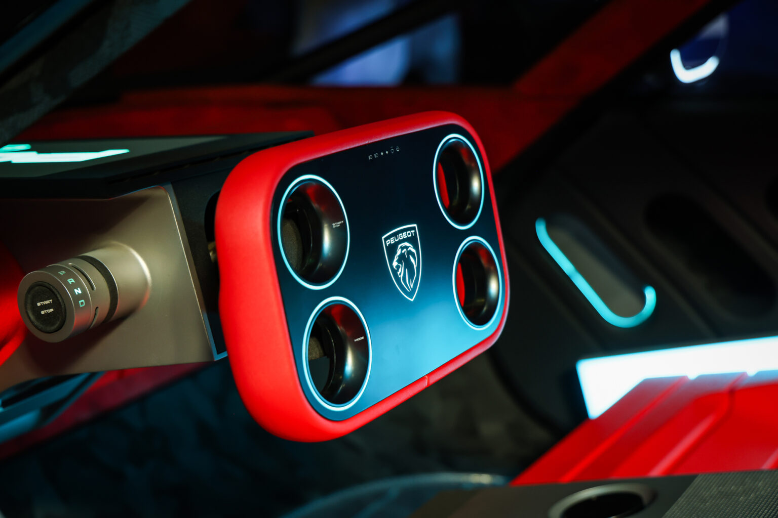 Le volant Peugeot Hypersquare