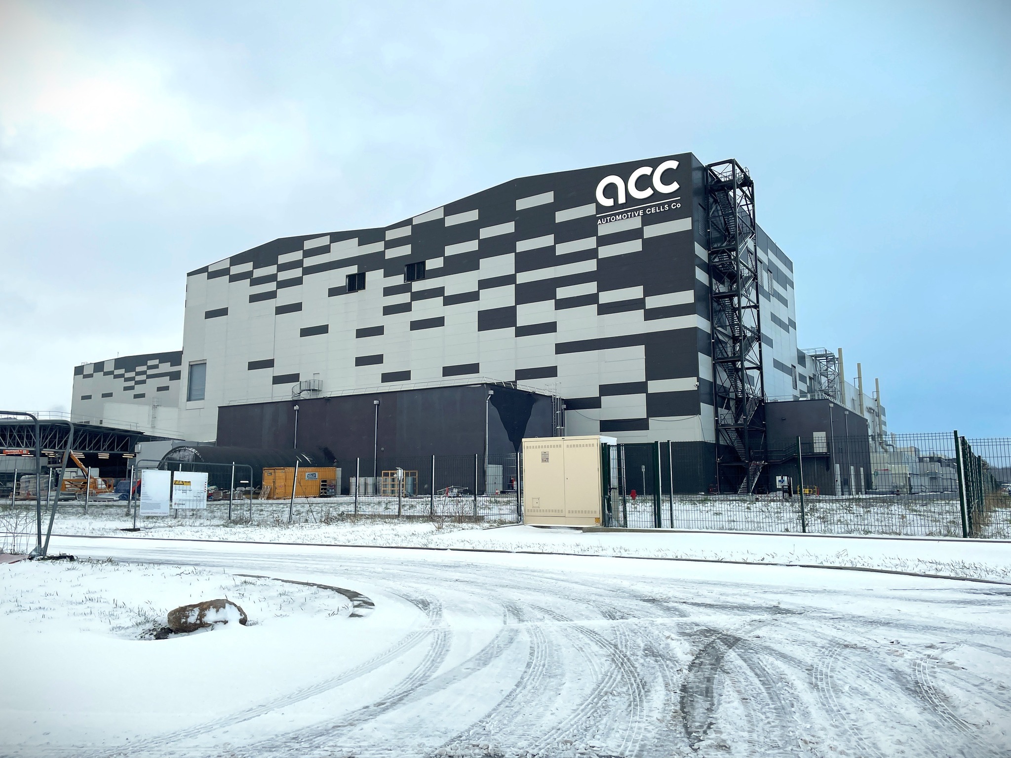 Usine de production de batteries électriques