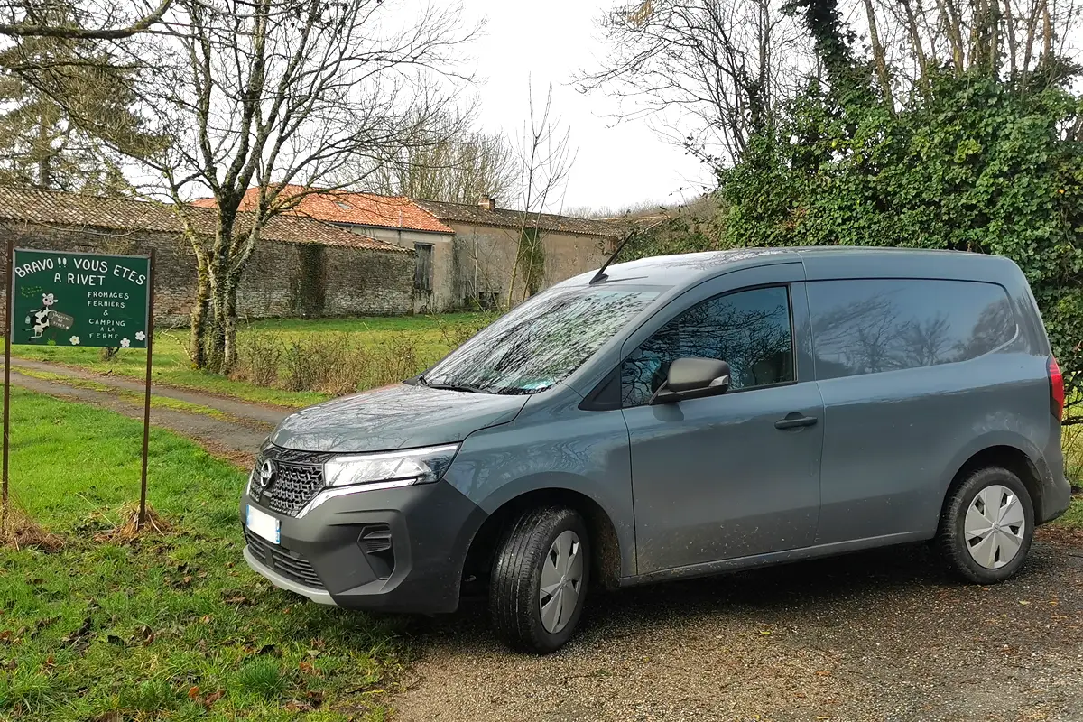 Le Nissan Townstar EV de la fromagerie de Rivet