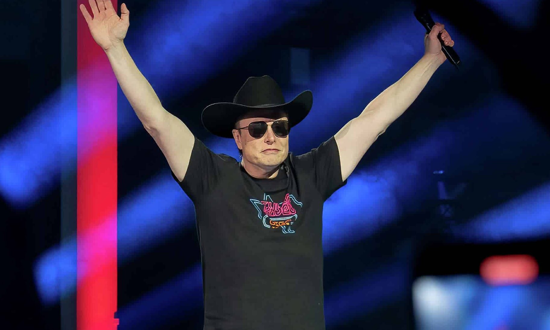 Elon Musk, PDG de Tesla, lors d