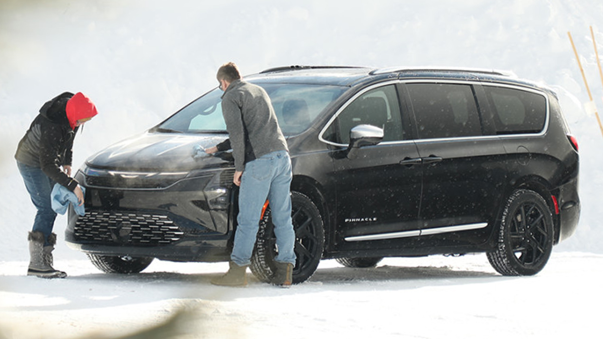 New Chrysler Pacifica.